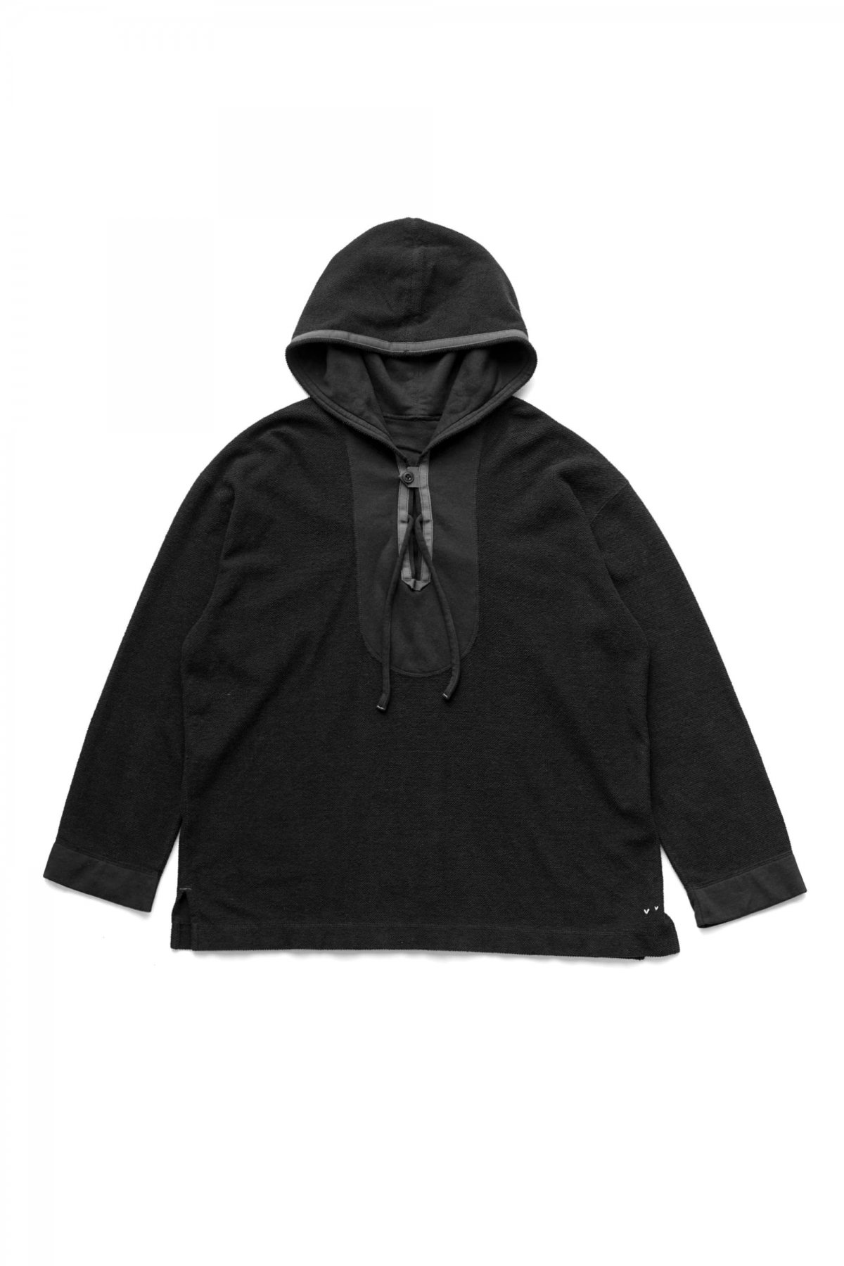 Porter Classic - SUMMER PILE PARKA - BLACK ポータークラシック