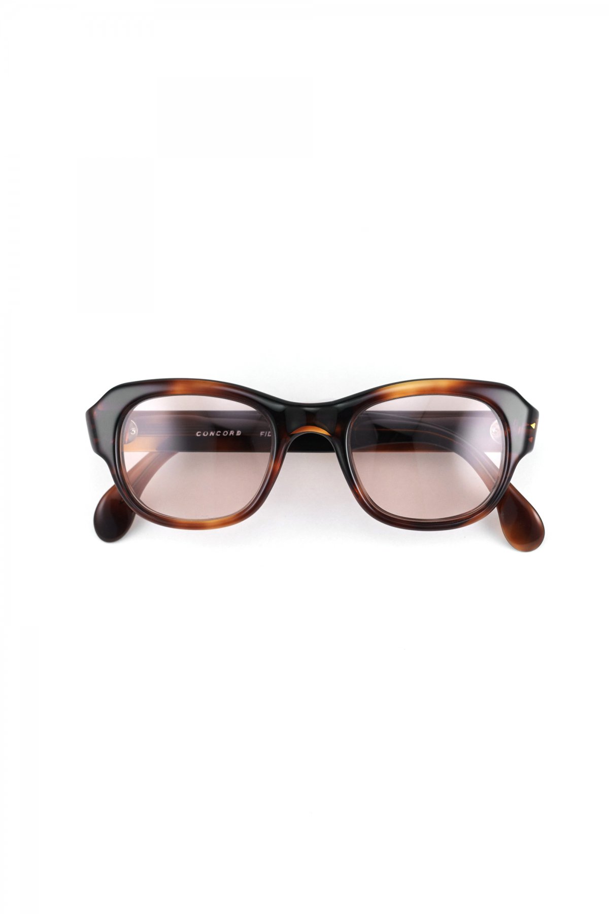 イギリス 英国 ビンテージ メガネ 眼鏡 通販 1960s BRITISH VINTAGE SUNGLASS HONEY AMBER -  OPT-729 - PHAETON