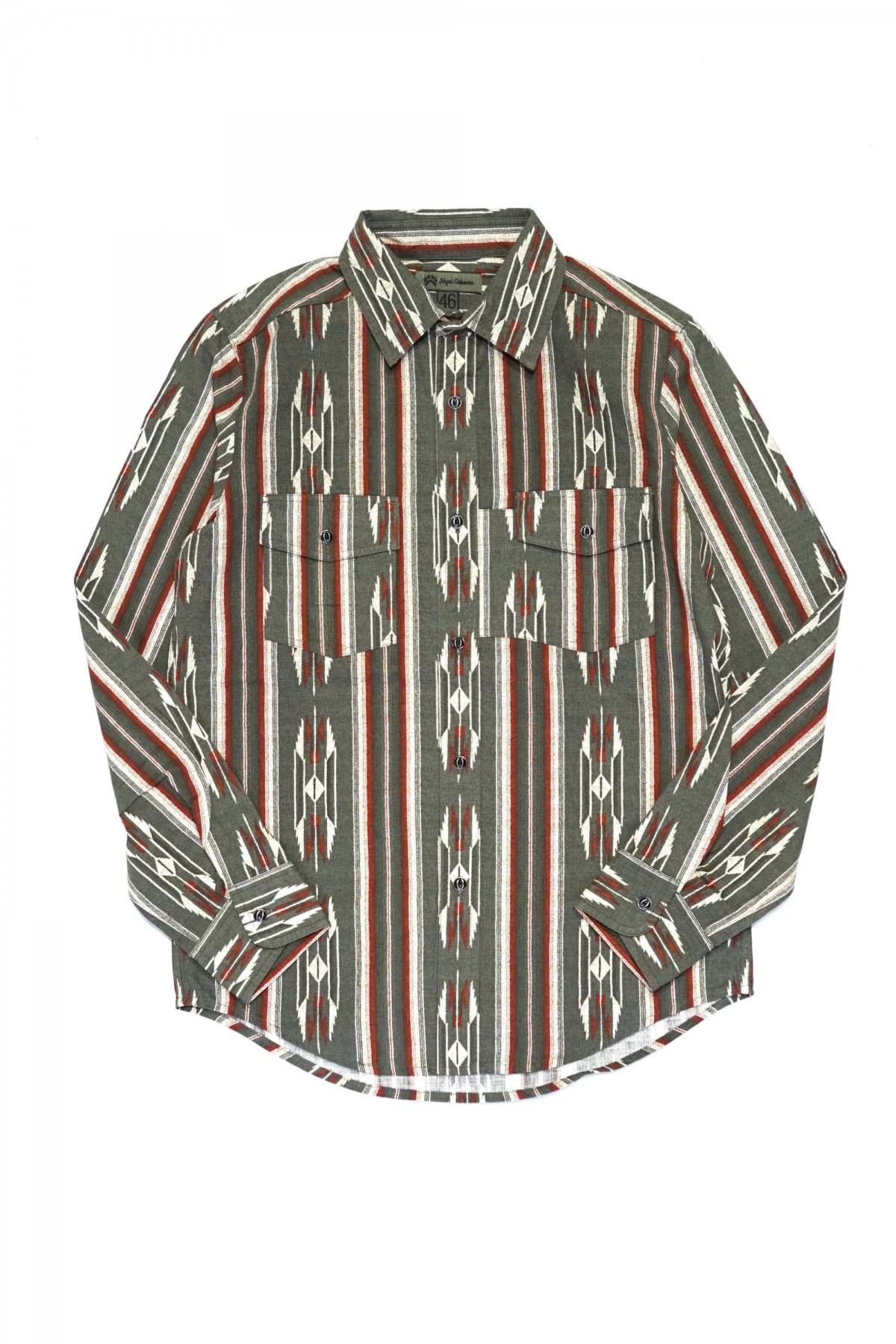 90’s美品4万円 旧ナイジェルケーボン イタリア製生地シャツジャケット