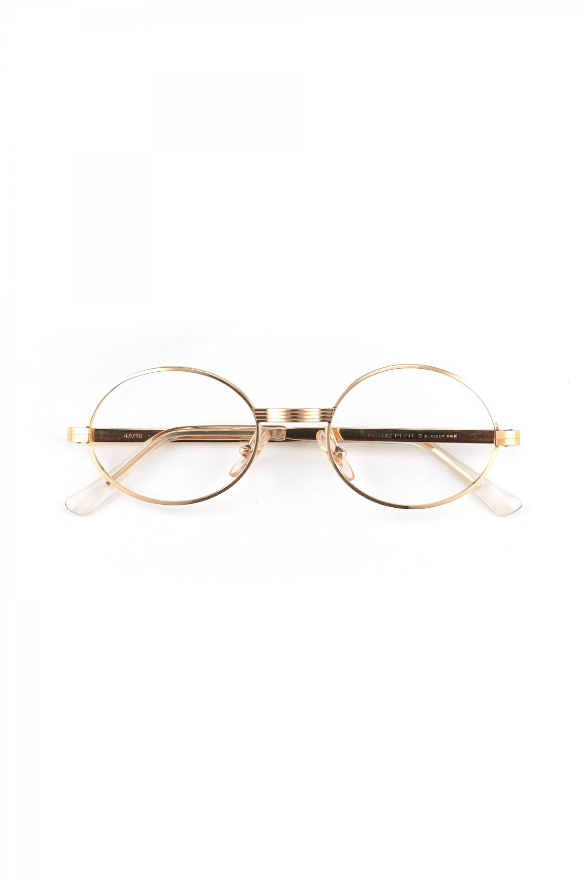 odo ヴィンテージ 眼鏡 フレーム フランス製 ゴールドサングラス/メガネ
