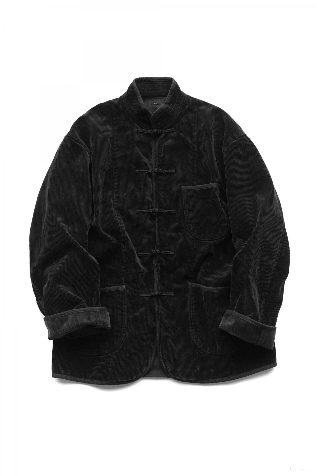 Porter Classic - CORDUROY CHINESE JACKET - WATCH CHAIN ITEM 