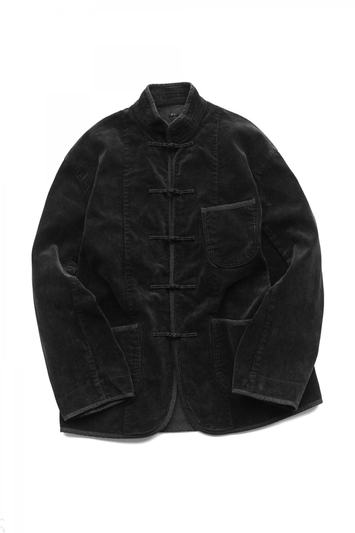 Porter Classic - CORDUROY CHINESE JACKET - WATCH CHAIN ITEM 