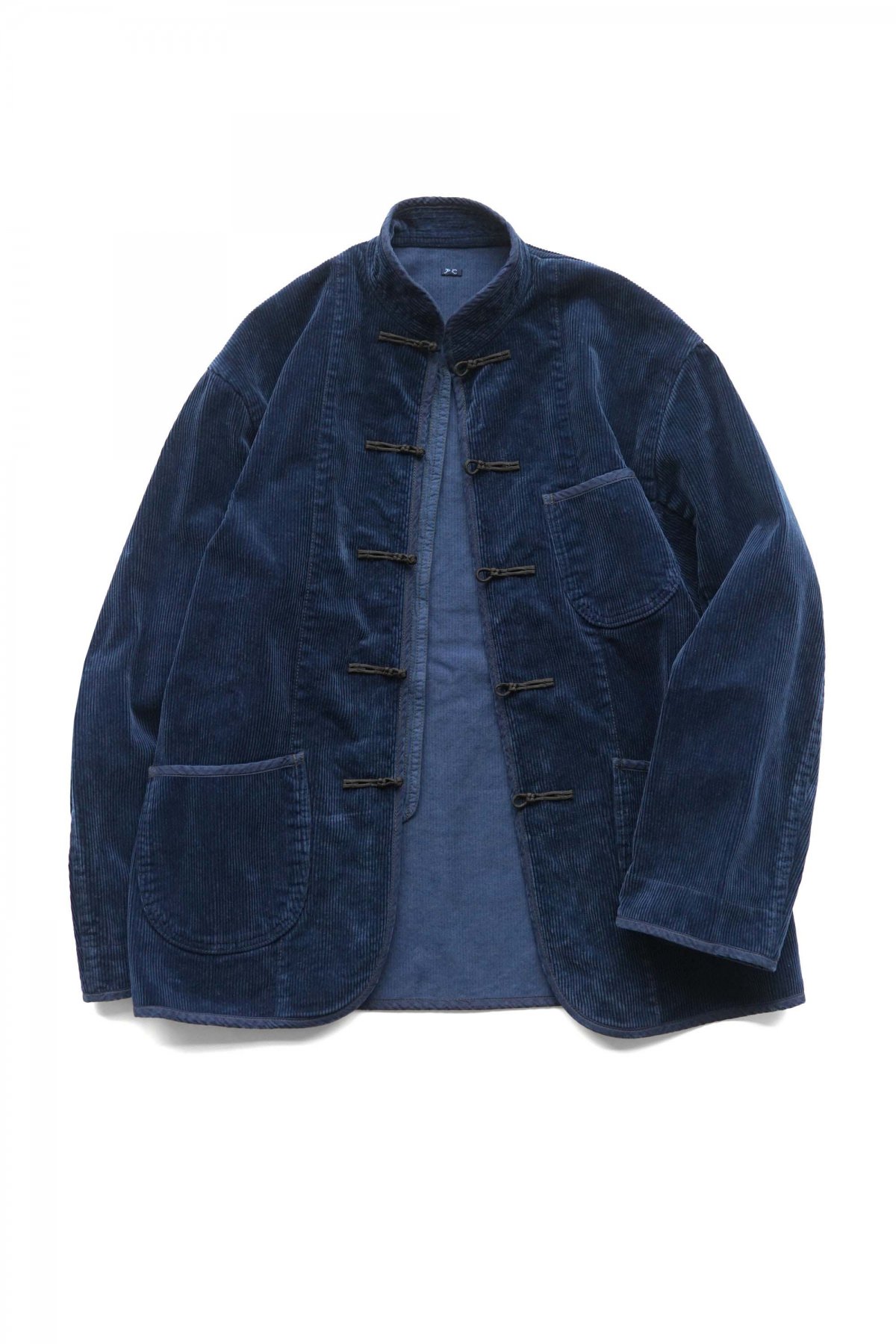 Porter Classic - CORDUROY CHINESE JACKET - WATCH CHAIN