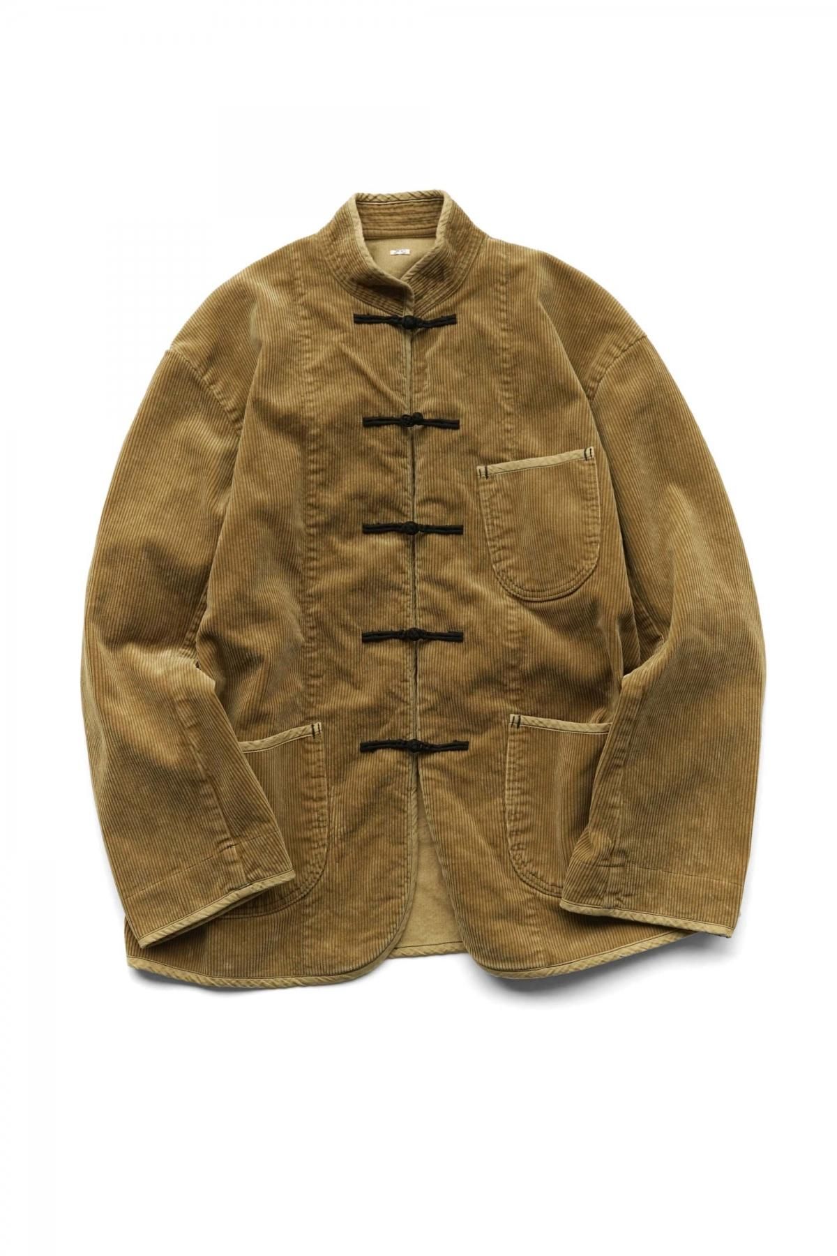 PORTER CLASSIC CORDUROY CHINESE JACKET L-