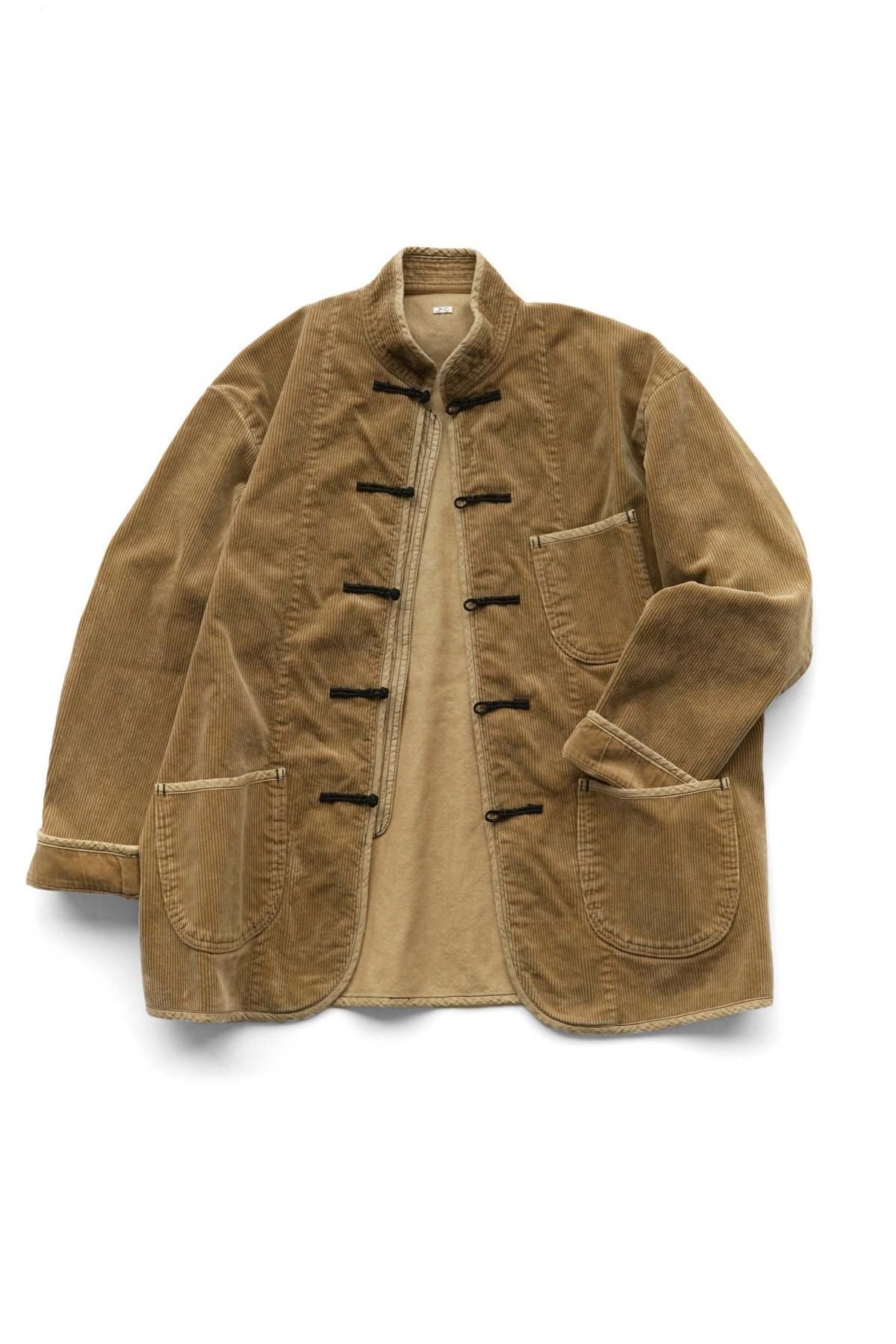 Porter Classic - CORDUROY CHINESE JACKET - WATCH CHAIN ITEM