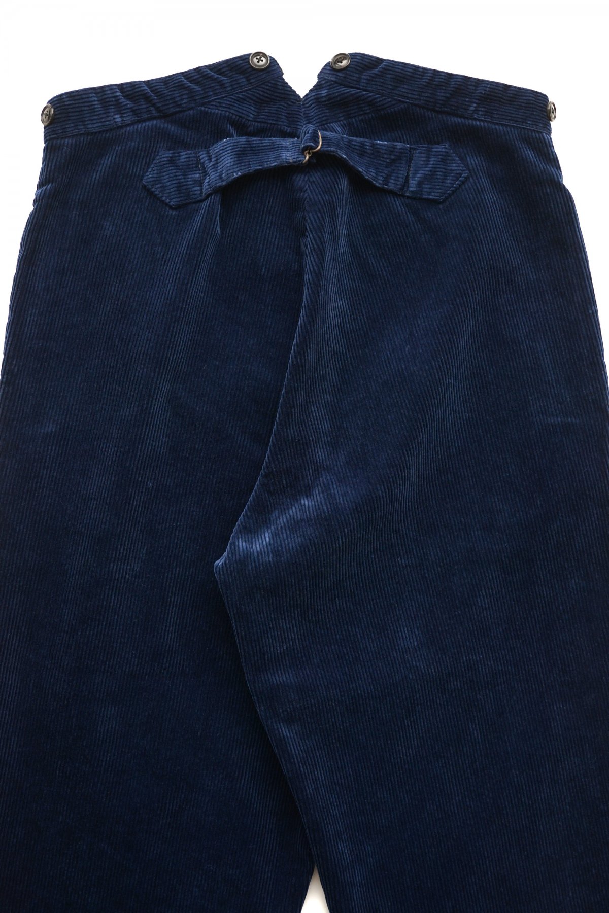 Porter Classic - CORDUROY 2-TONE GENERATION PANTS - BLUE ポータークラシック《コーデュロイ  2トーンジェネレーションパンツ》ブルー