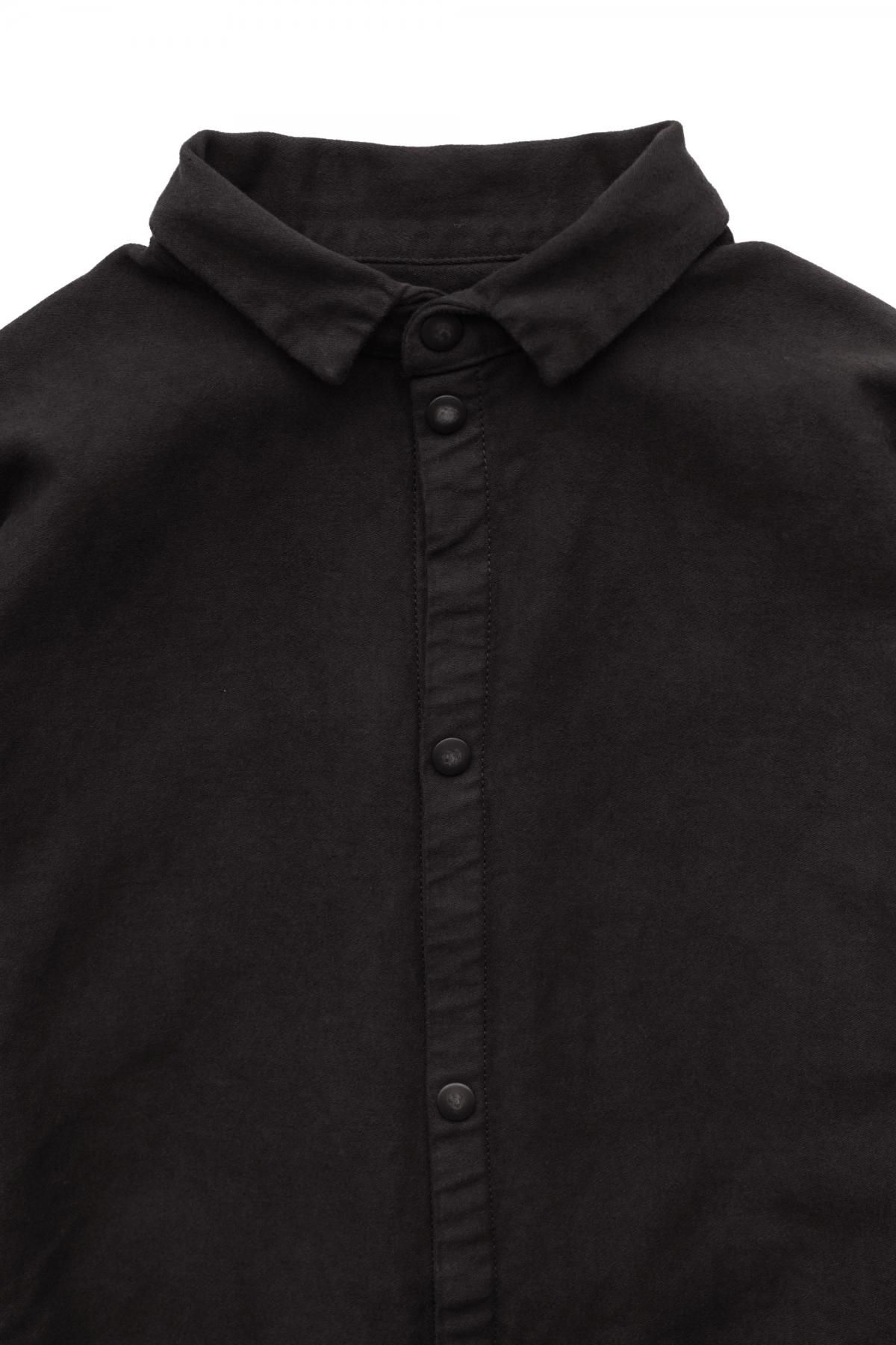 Porter Classic - MOLESKIN SHIRT JACKET - BLACK ポータークラシック