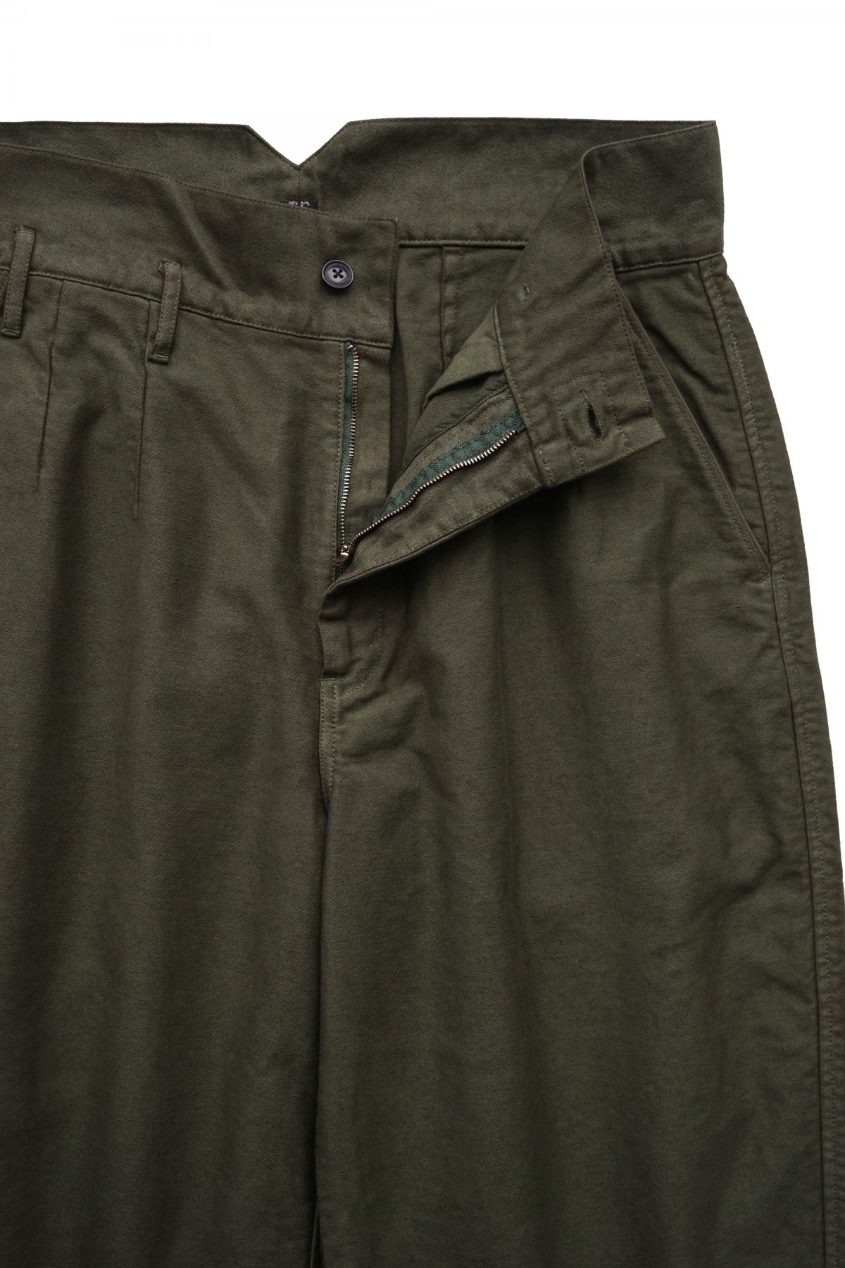 Porter Classic - MOLESKIN CLASSIC PANTS 2019 - OLIVE ポーター 