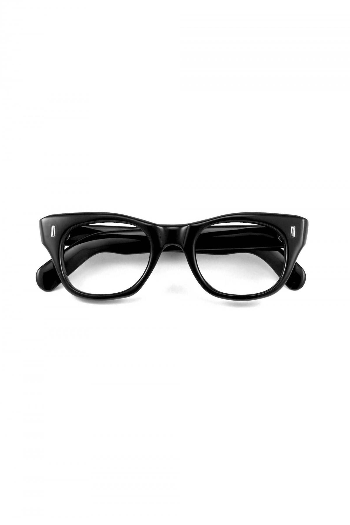 1960s FRANCE VINTAGE EYEGLASS BLACK - OPT-751 ビンテージ眼鏡