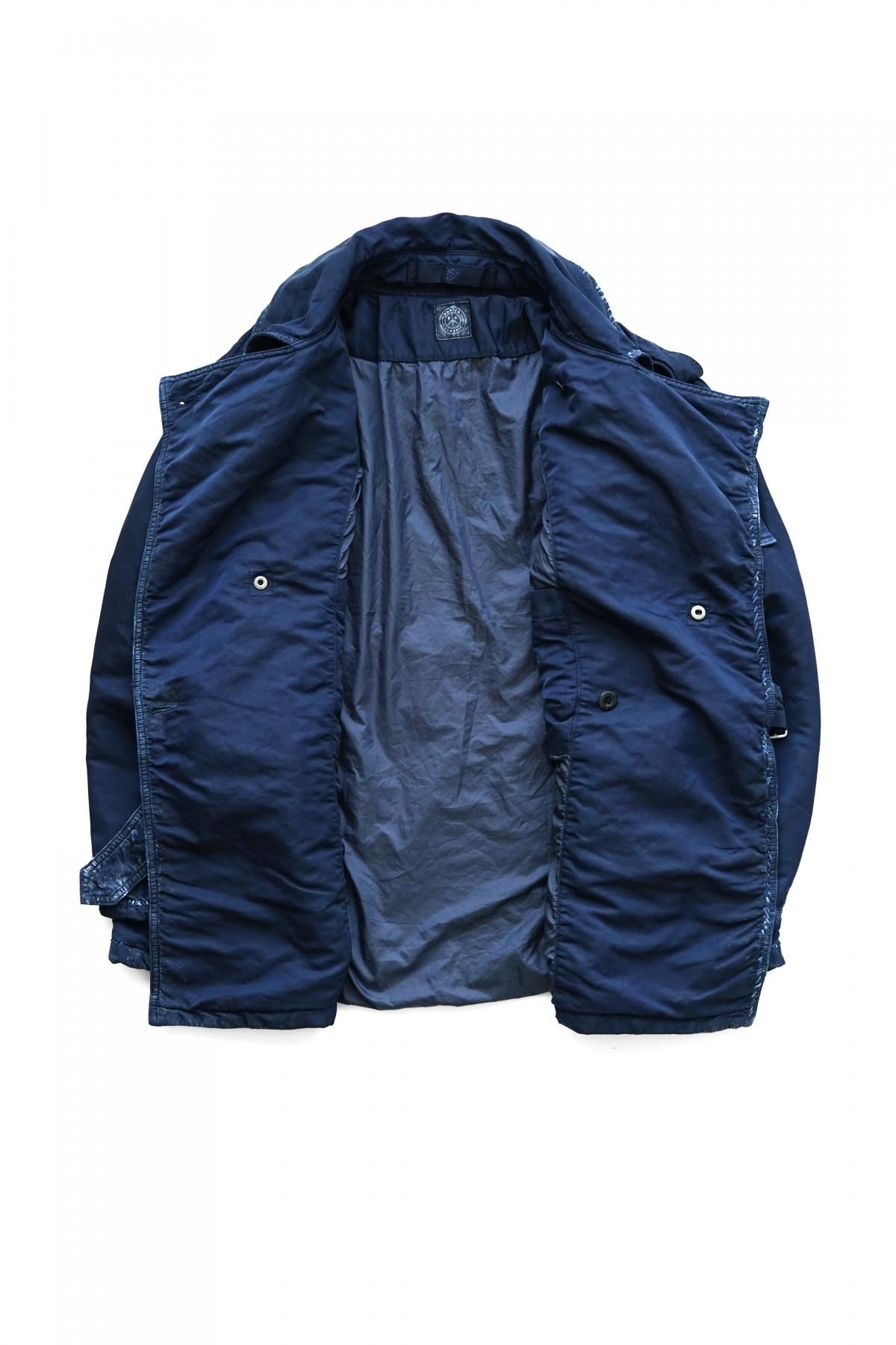 Porter Classic - SUPER NYLON MILITARY COAT - BLUE｜ポーター ...