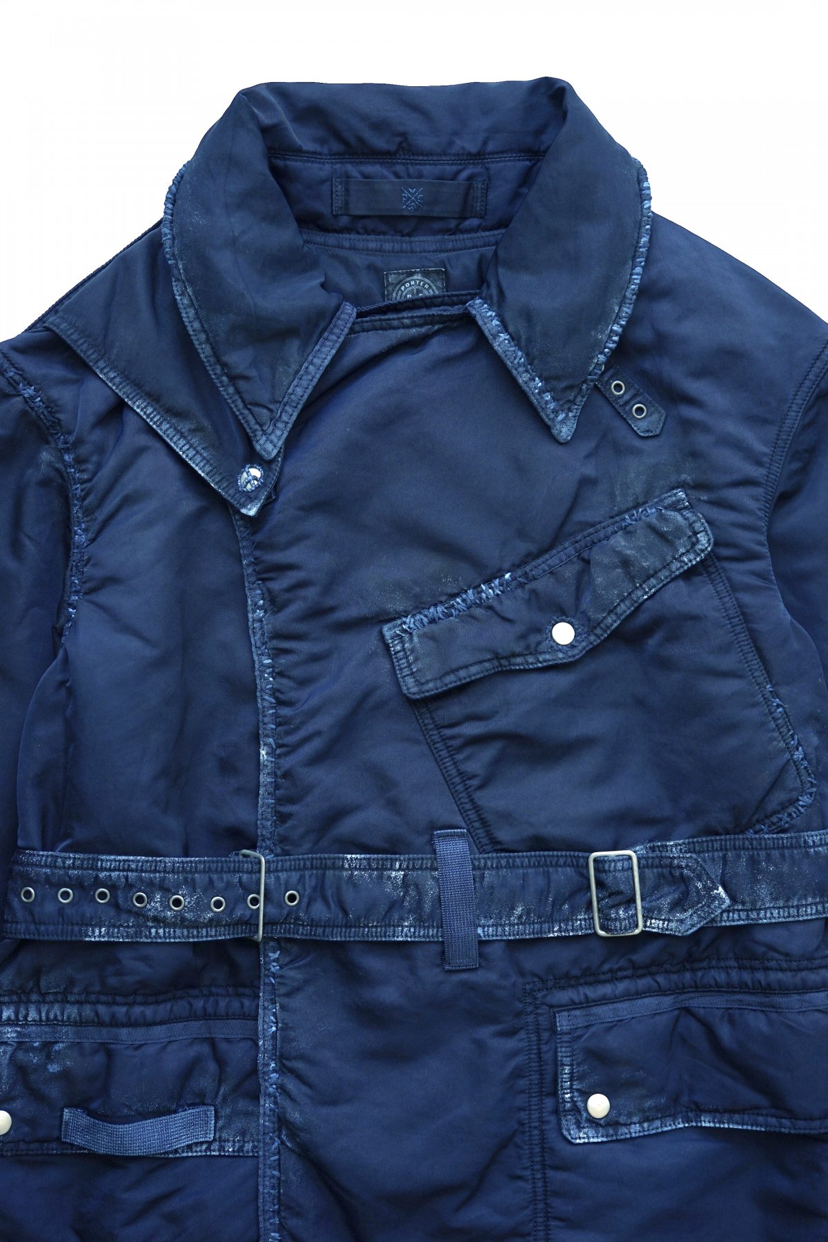 Porter Classic - SUPER NYLON MILITARY COAT - BLUE｜ポーター ...