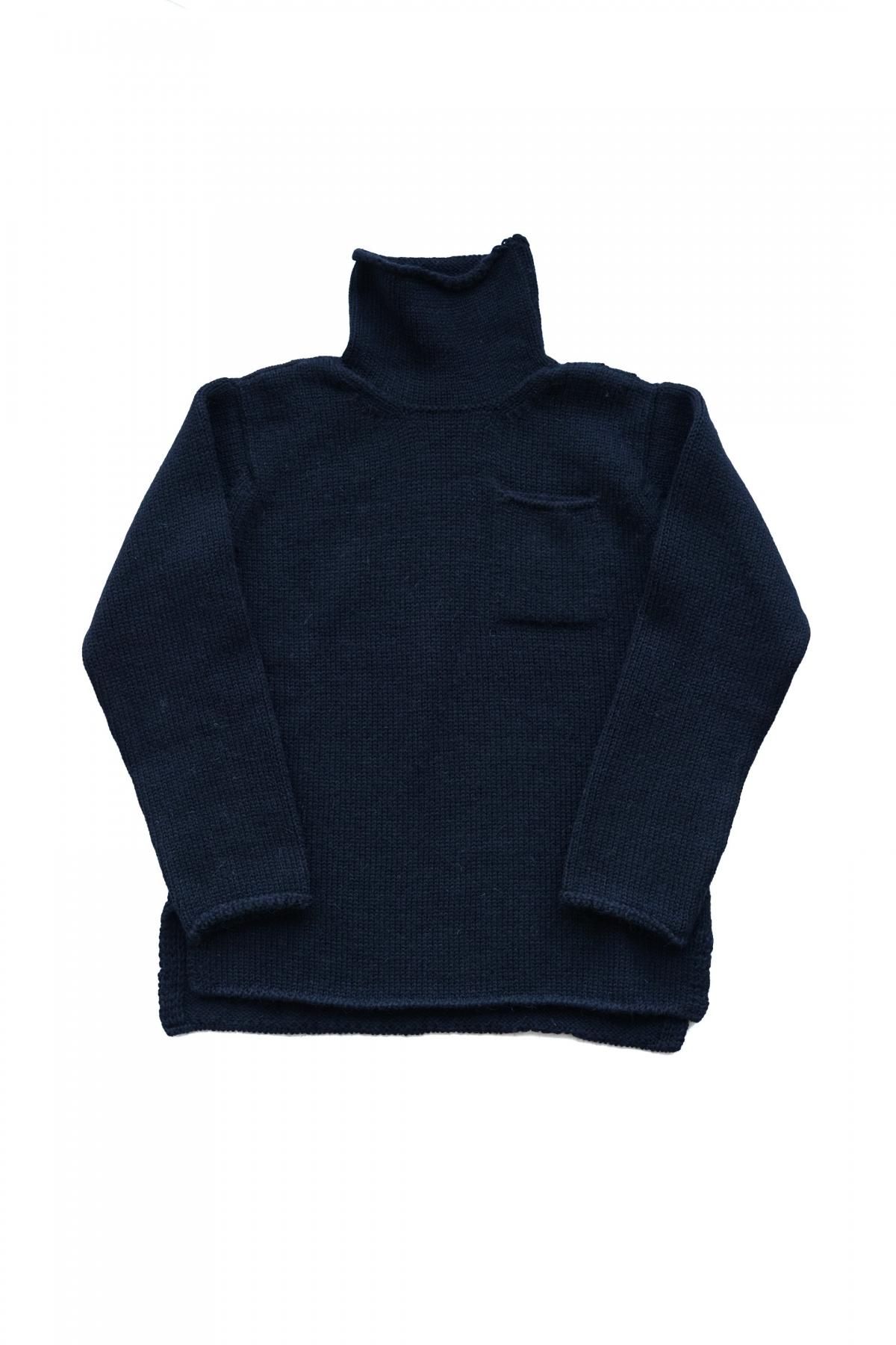 特価商品 一回のみ着用 ナイジェル・ケーボン CABLE ROLL NECK KNIT