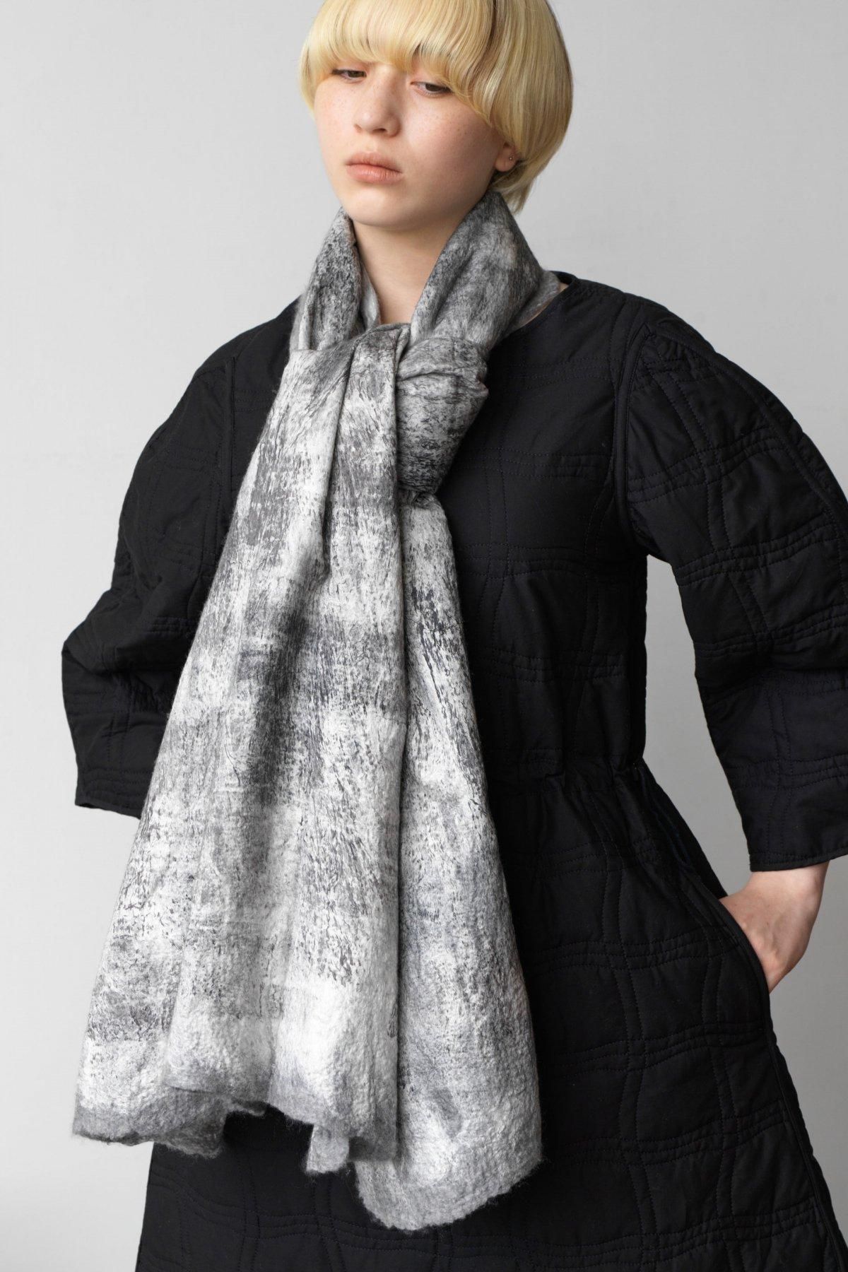 SILVANAMANETTIシルバナマネッティ カシミヤ シルクストールマフラー SILVANAMANETTIシルバナマネッティ カシミヤ シルクストール