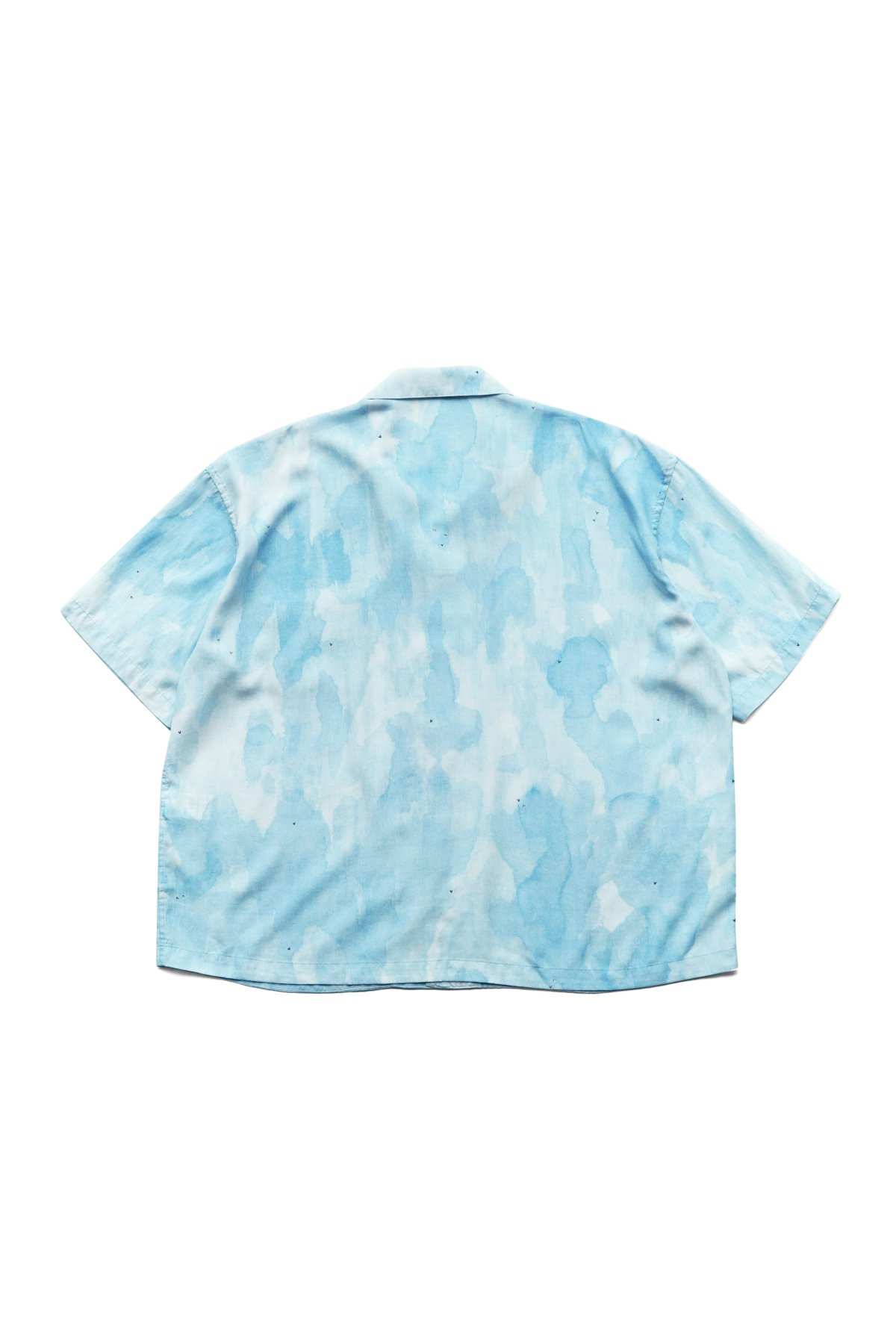 Porter Classic - 水彩 ALOHA SHIRT (BLUE WATER COLOR)