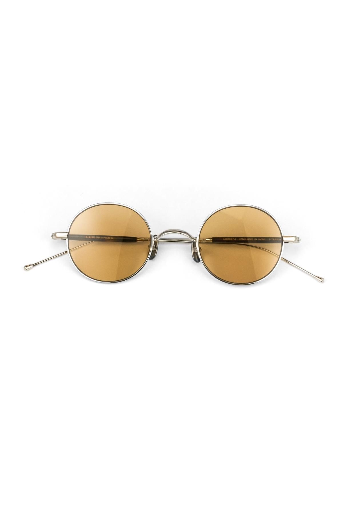 OLD JOE - O.J. GLOBE SPECS OPTICAL Co - PARKER - SILVER × BEIGE ...