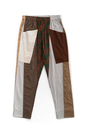 toogood - THE PERFUMER TROUSER - LTD REMNANT PATCHWORK - MIXED
