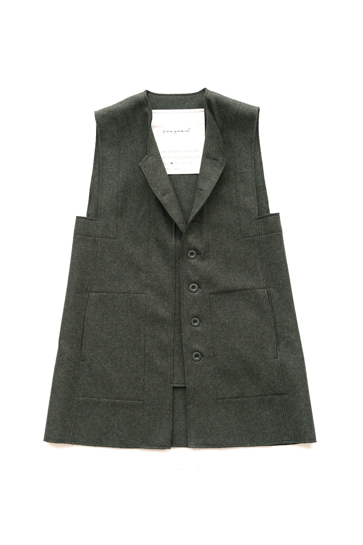 toogood THE PHILOSOPHER WAISTCOAT 44購入価格 - ベスト