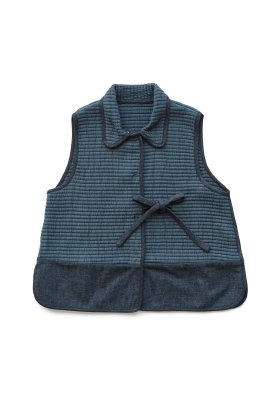 toogood - THE UPHOLSTERER GILET - ROPE QUILTED - PEWTER