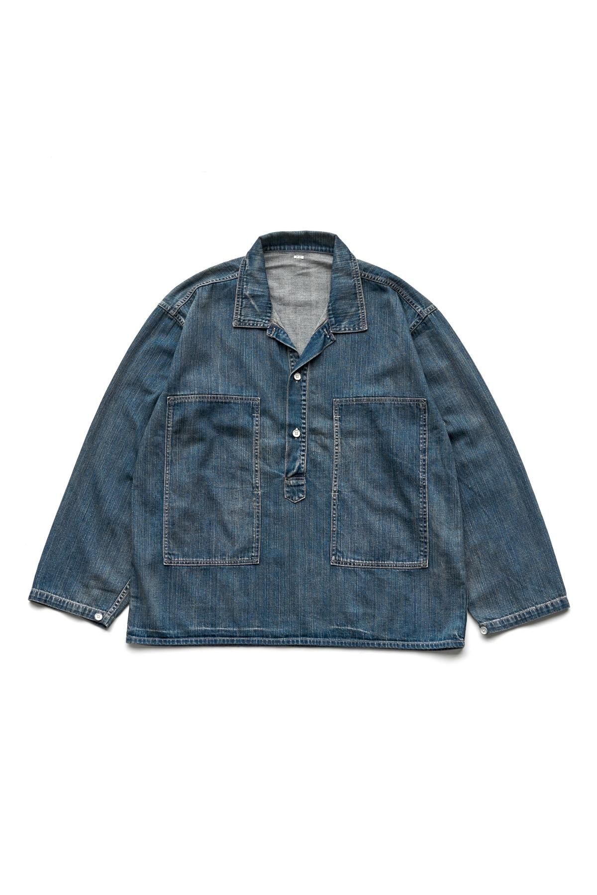 通販 juha DENIM OVER KNIT INDIGO ユハ デニム オーバーニット ...