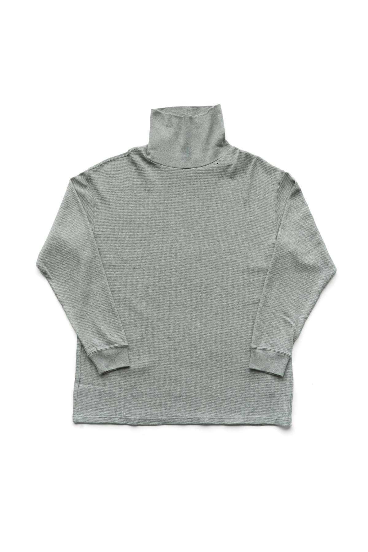 Porter Classic - H/W THERMAL TURTLENECK - GRAY ポータークラシック