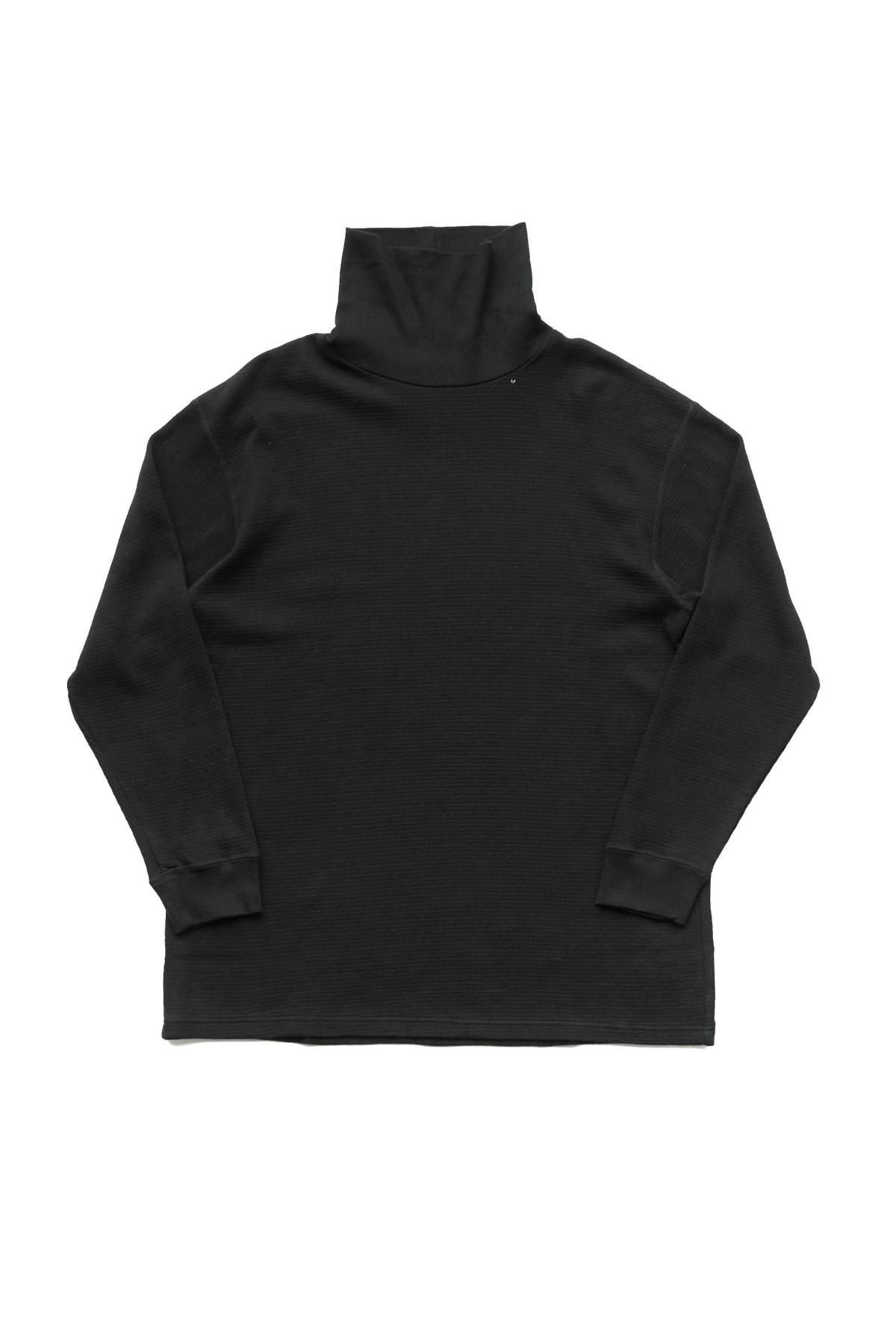 Porter Classic - H/W THERMAL TURTLENECK - BLACK ポーター 