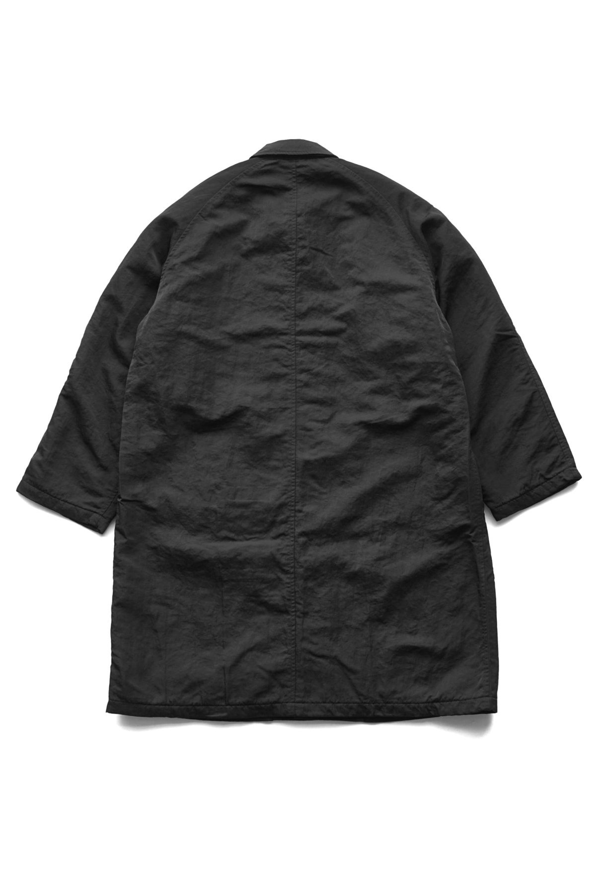 Porter Classic - SUPER NYLON MILITARY COAT - BLACK《スーパー