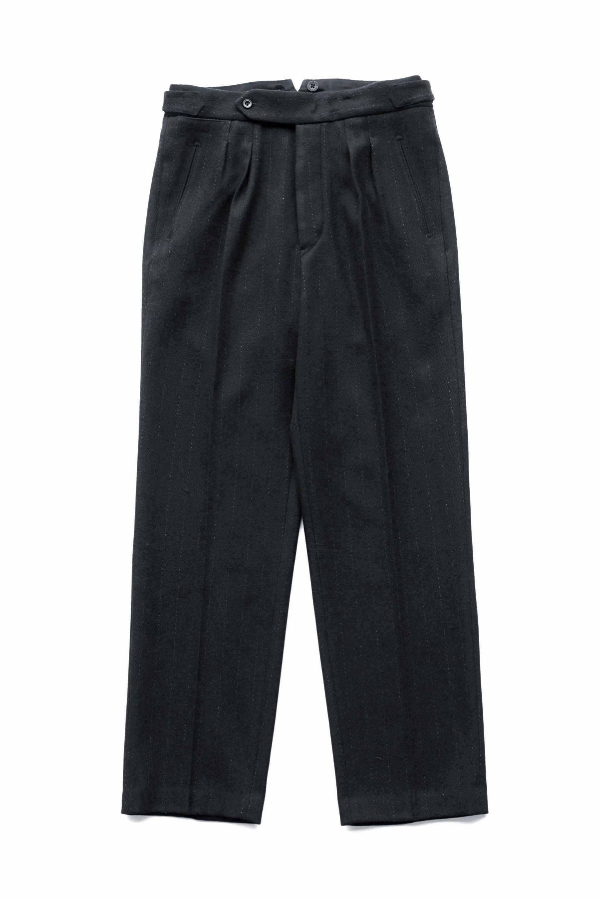 2022人気新作 OLD JOE／DOUBLE-PLEATED DRAPE TROUSER 32 スラックス