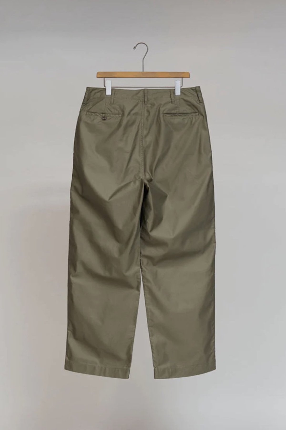 Nigel Cabourn - NEW BASIC CHINO - MOLESKIN - GREEN