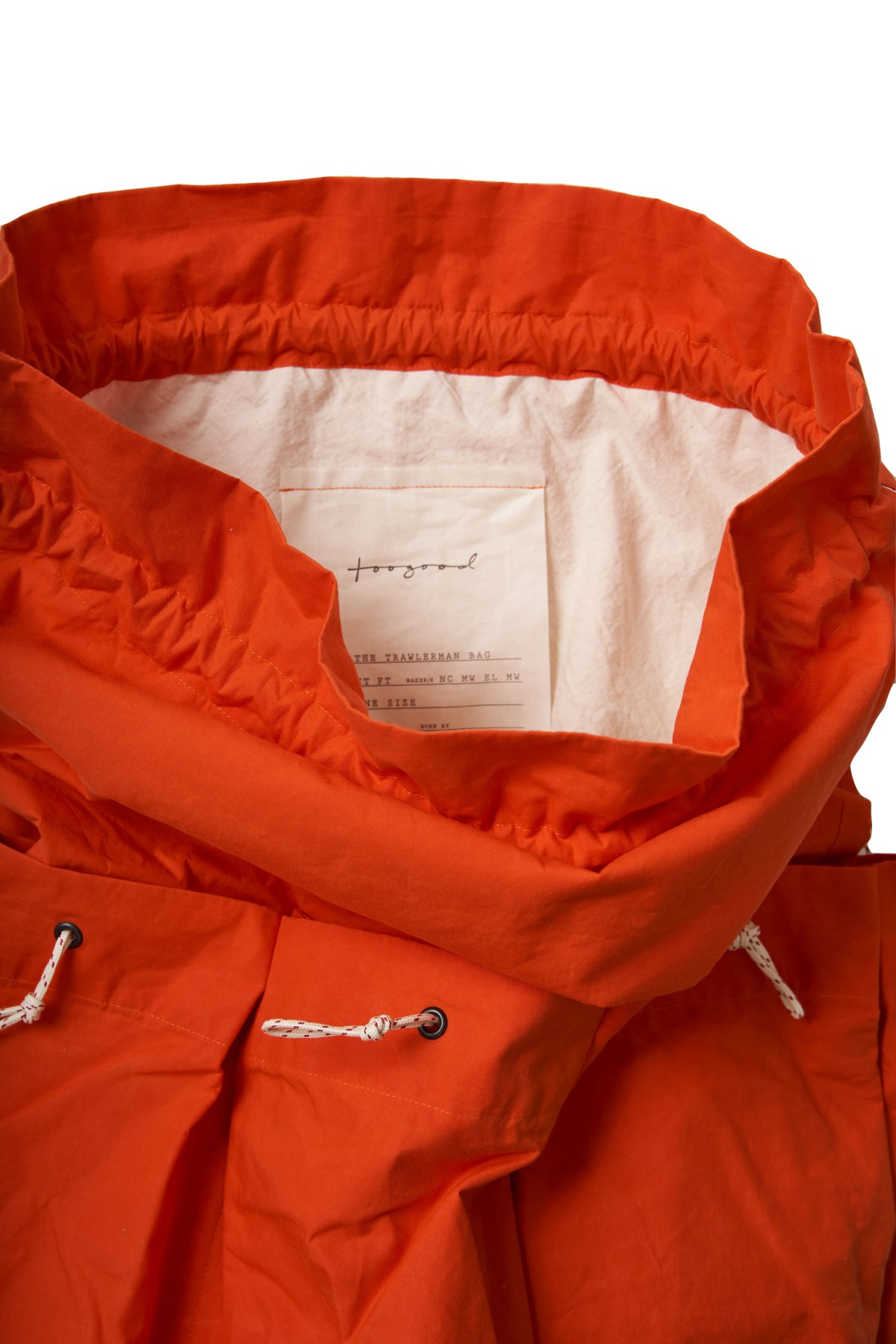 THE TRAWLERMAN COAT / WAXED BUOY ORANGEメンズ - aretebiztech.com