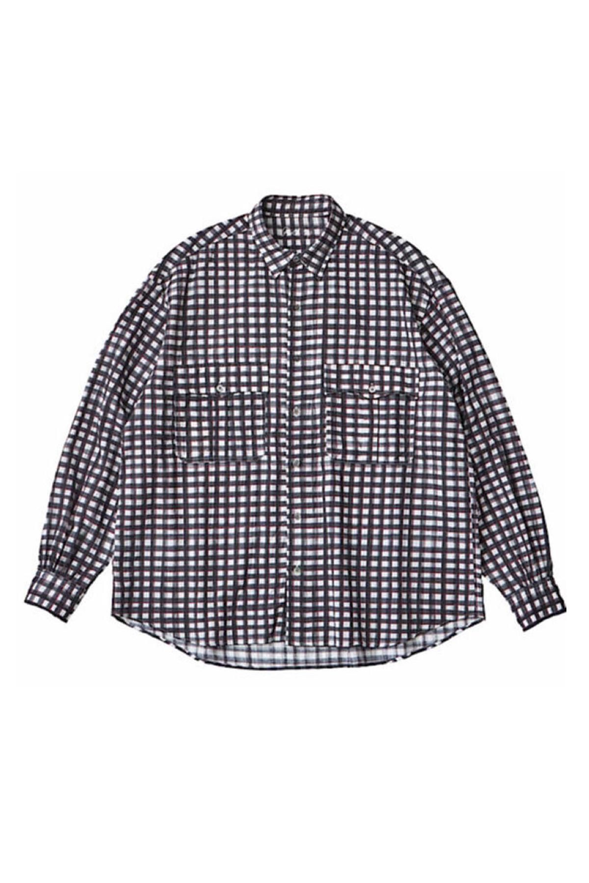 ポータークラシック ROLL UP 水彩 GINGHAM SHIRT-www.mwasaving.com