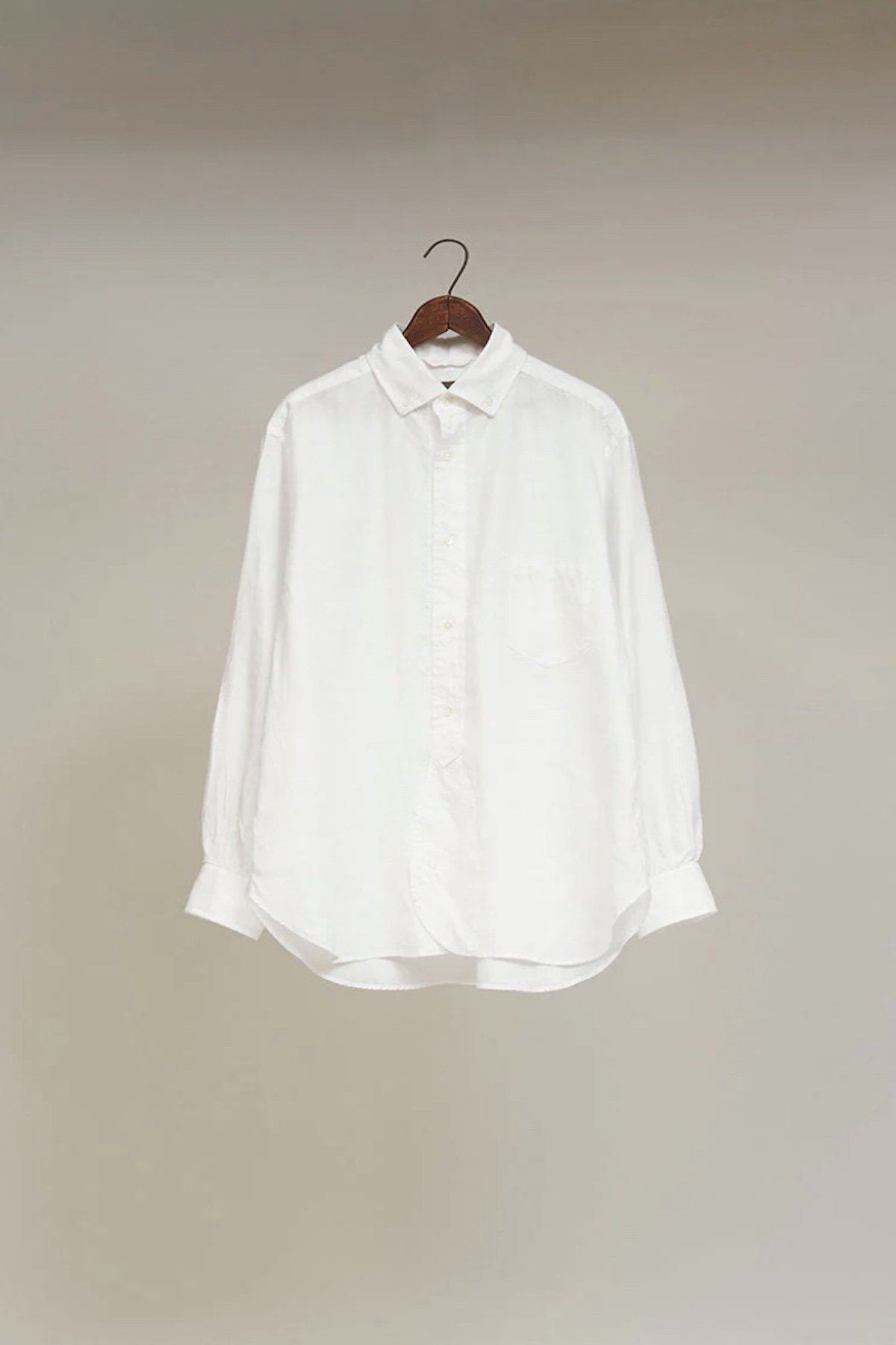 ◯ Nigel Cabourn - BRITISH OFFICERS SHIRT TYPE2 - OFF WHITE