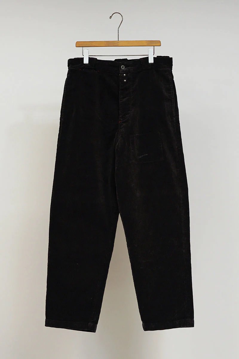 ◯Nigel Cabourn - P-52 NEW WORK PANT REPAIR -CORDUROY - BLACK