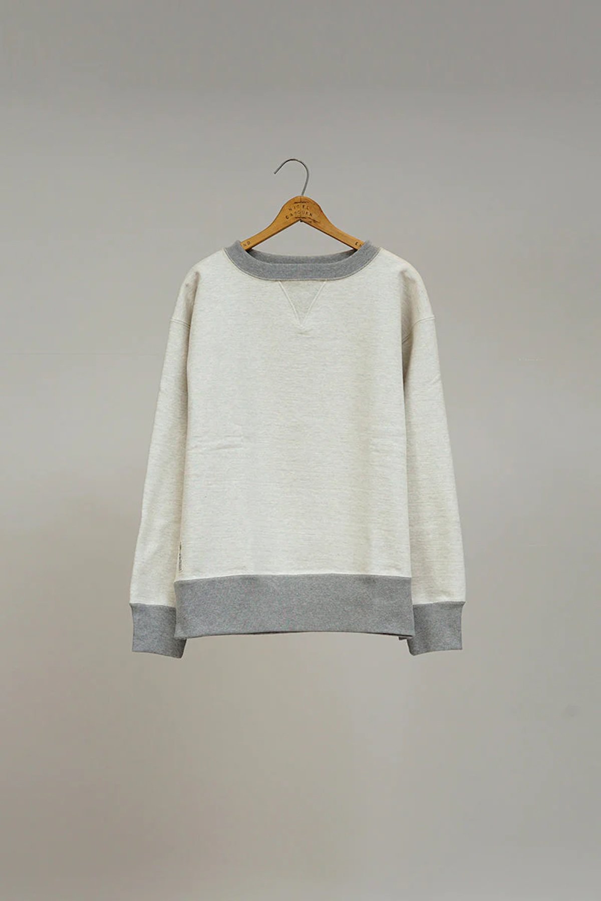 ◯ Nigel Cabourn - 50s CREW NECK (20.5oz) - IVORY