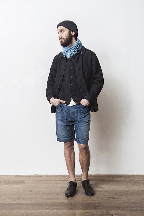 オールドジョー HIGH COUNT LINEN CHORE JACKET 黒 | www.sifrapag.com.br