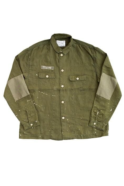 sacaiPORTER CLASSIC MILITARY JACKET HANDWORK