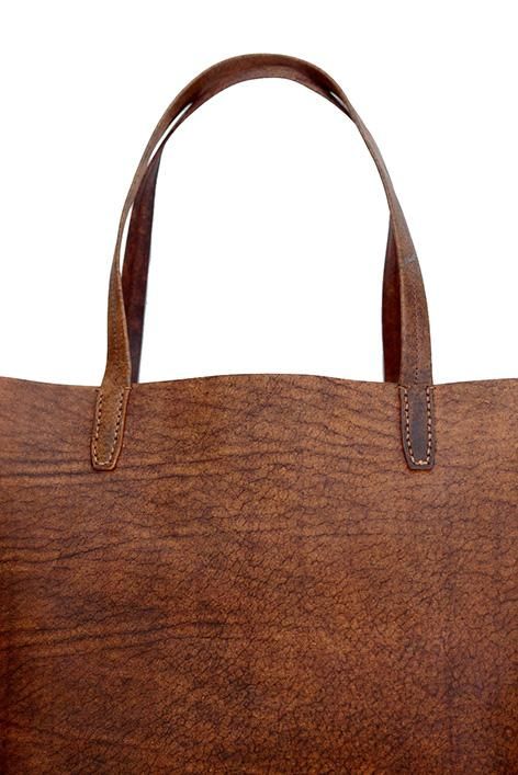 OLD JOE & CO. オールドジョー DISTRESSED LEATHER TOTE BAG クラック ディア スキン レザー トートバッグ 裏地切り外し品 正規品 / 30407