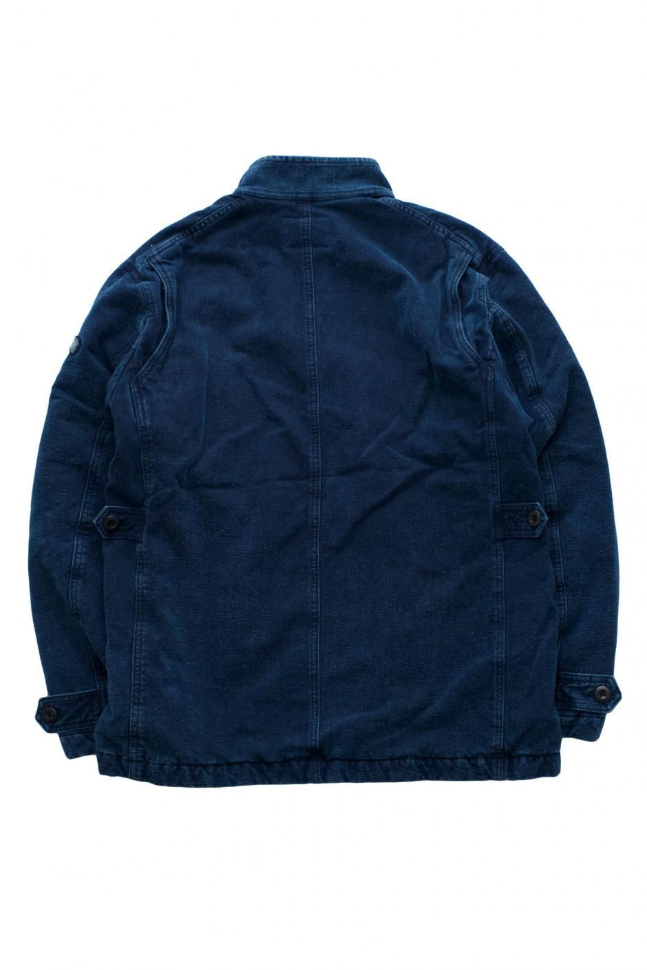 ポータークラシックPORTER CLASSIC《モールデニムジャケット》ブルー