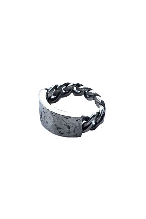 OLD JOE - RAPHAEL ID RING - SILVER (BLACK FINISH) - PHAETON