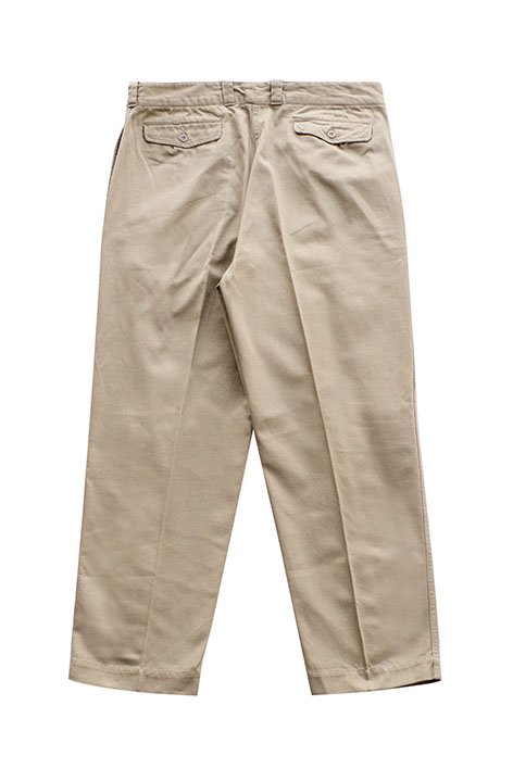 60s FRENCH ARMY CHINO PANTS
