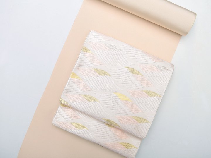 美術工芸啓 袋帯(スワン・押し本漆本金箔)- 染と織たかはしオンライン 