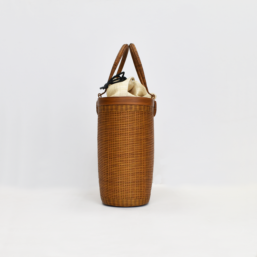 タイ王室御用達 竹籠バッグ(プラニー/KOMKRIT工房謹製) - 染と織たかはしオンラインショップ