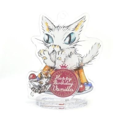 ダヤン　バニラ　アクリルスタンド ダヤンのバースデイアクリルスタンド バニラ - ダヤンと猫雑貨