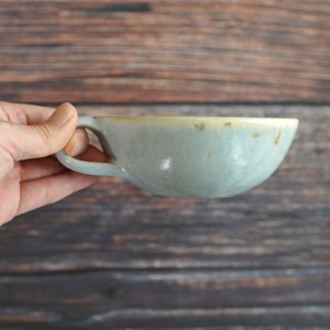 ヤガミサヨ / スープカップ （ドロマイト釉）