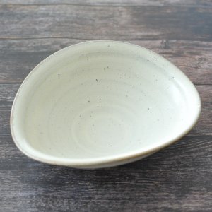 翠窯 / カレー皿 乳濁