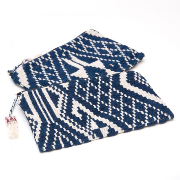 ラオス ルー族手織りの長方形ポーチ Type.2