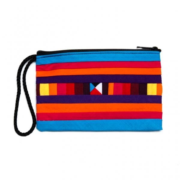 カラフルパッチワークポーチ コヤンイサムチョンふっくらカラフル