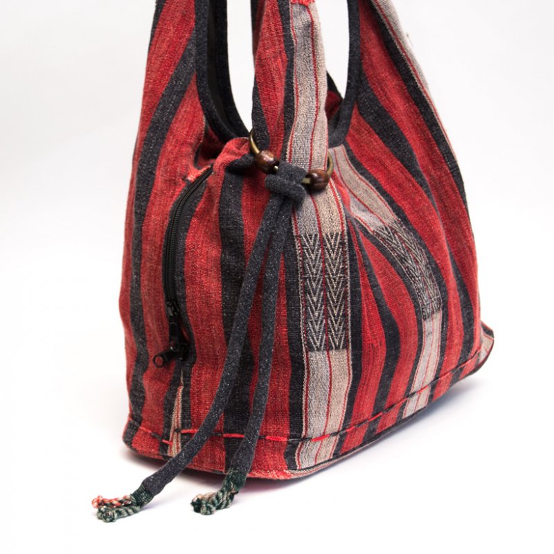 THANGEN ナガ族手織り布を使用したショルダーバッグ Type.3
