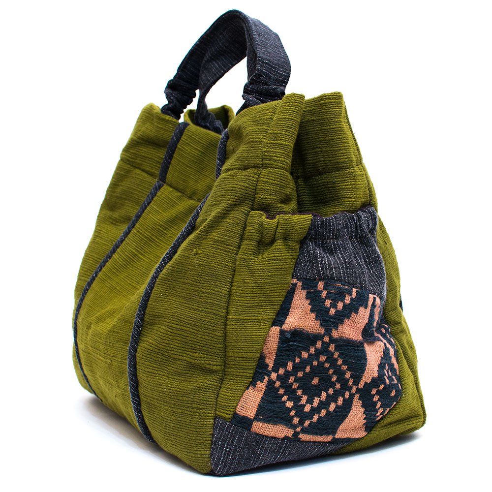 THANGEN ルー族手織り布の手提げバッグ Type.1