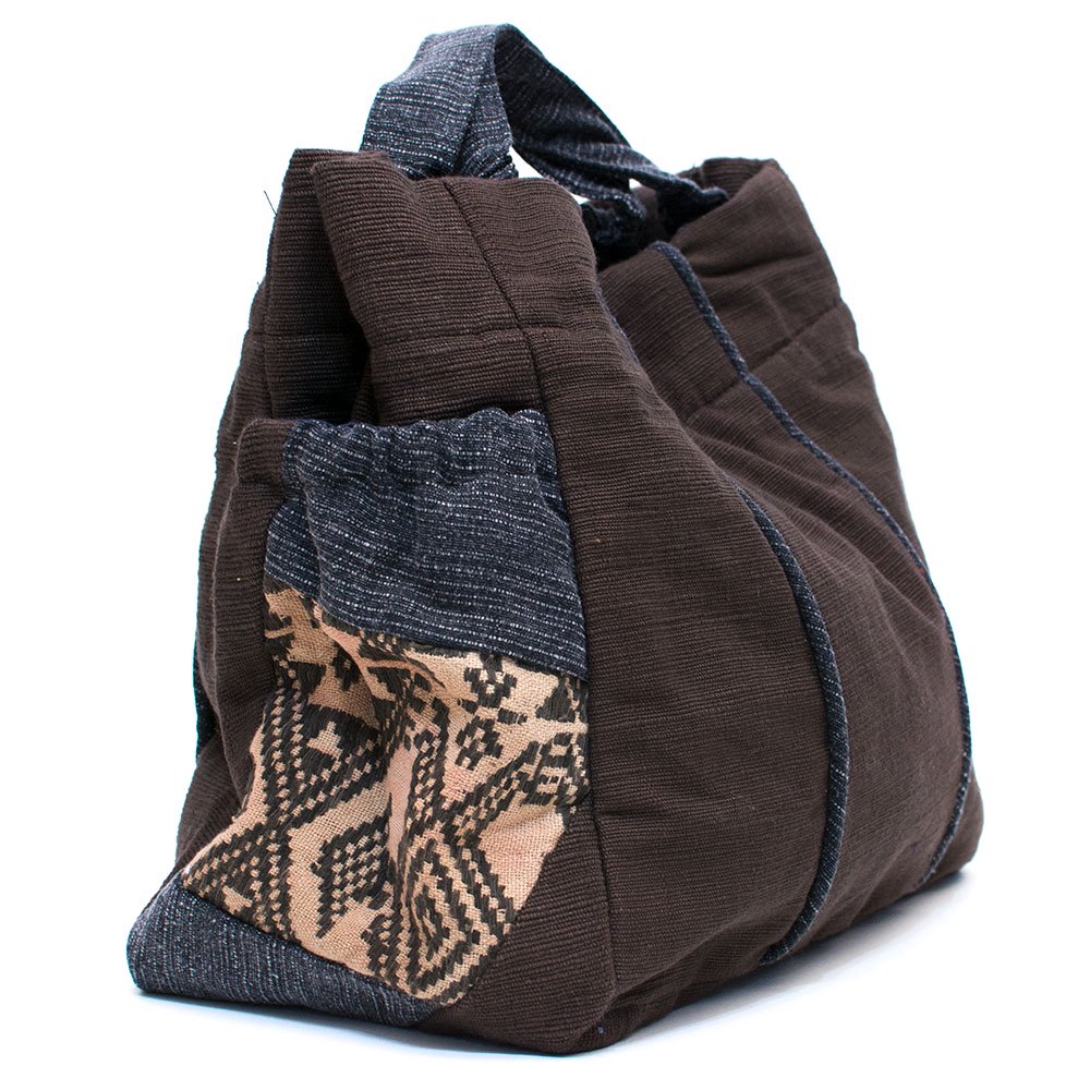 THANGEN ルー族手織り布の手提げバッグ Type.3
