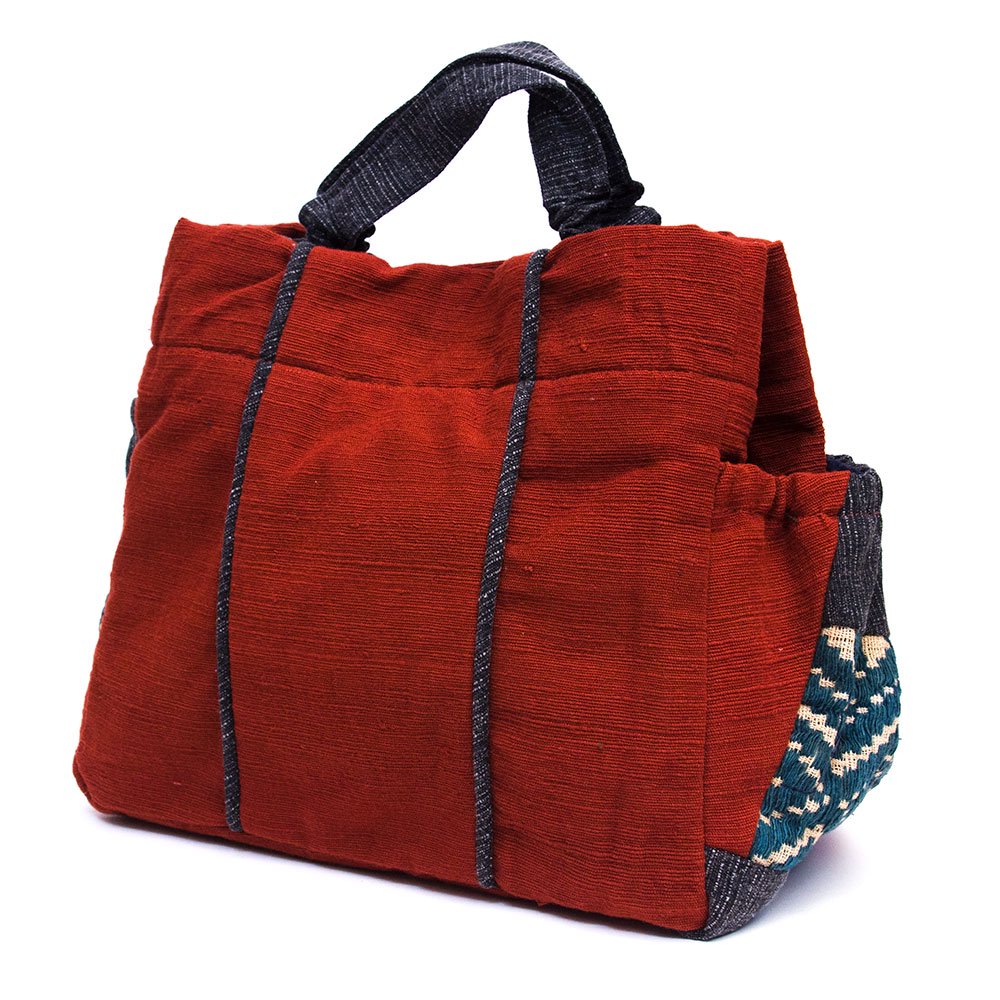 THANGEN ルー族手織り布の手提げバッグ Type.5